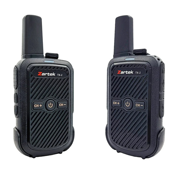 Zartek TX-2 Two-Way Radio Twinpack – New World