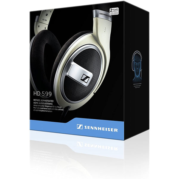 Sennheiser HD 599 Headphones - Matte Ivory – New World