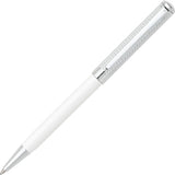 Sheaffer Intensity Chrome & White Ballpoint Pen - E2924050