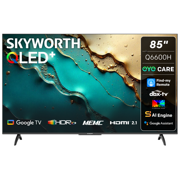 Skyworth 85Q6600H QLED+ 4K Google TV - 85