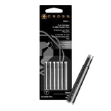 Cross Black Slim Fountain Pen Ink Cartridges (6's) - 8929-1