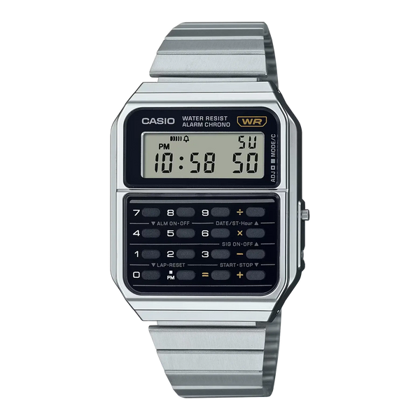 Casio CA-500WE-1ADF Calculator Watch – New World