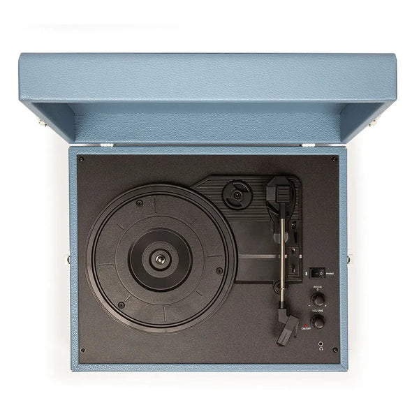 Crosley CR8017B Voyager TurnTable - Washed Blue – New World