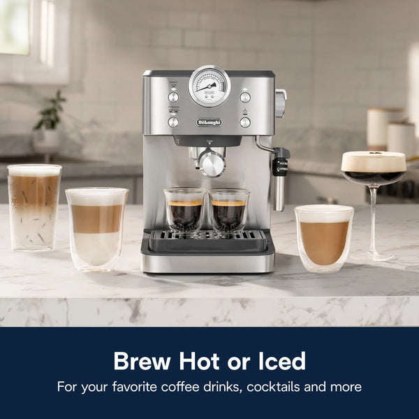 Delonghi EM450.M Linea Classic Espresso Machine – New World