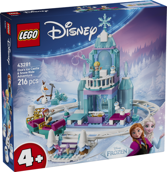 43281 LEGO® Disney™ Elsa's Ice Castle & Snow Ride Adventure – New