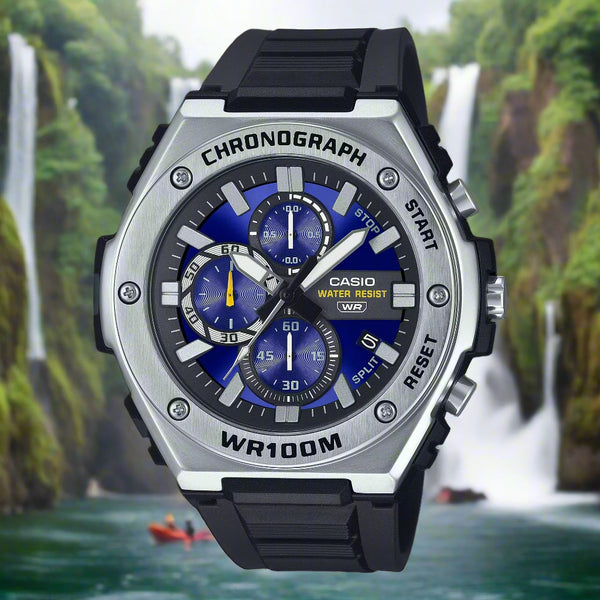 Casio MWA-300H-2AVCF – Orologio Fitness Subacqueo 100m Con Cronografo - 4