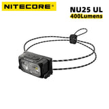 NITECORE NU25 UL Rechargeable Headlamp - 400 Lumens