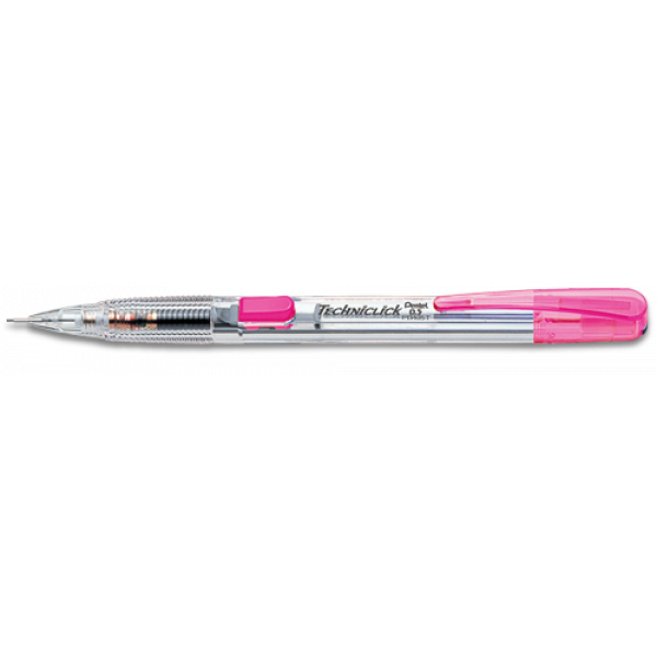 Pentel PD105T-P Techniclick 0.5 Pencil - Pink – New World