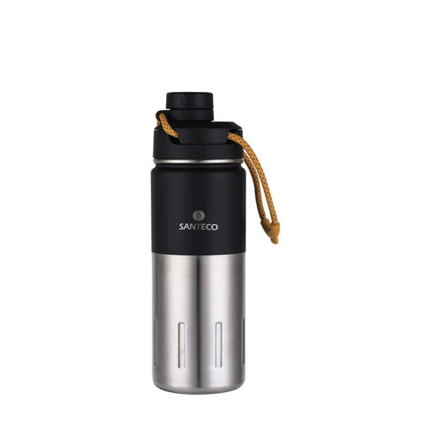 Santeco KTWO Sports Bottle 500ml – Carbon Black – New World