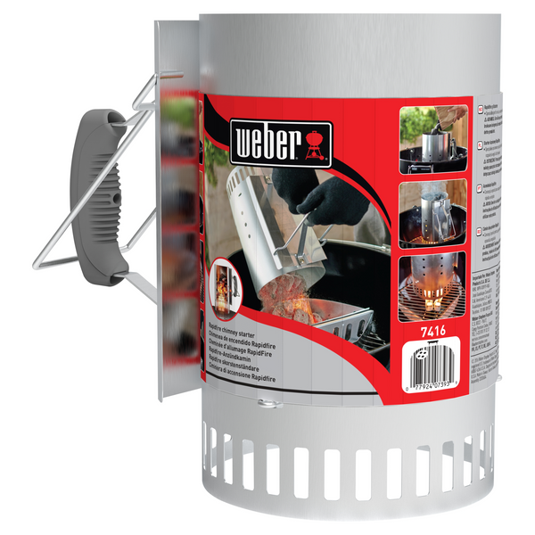 Weber 7416 Rapidfire Chimney Starter – New World