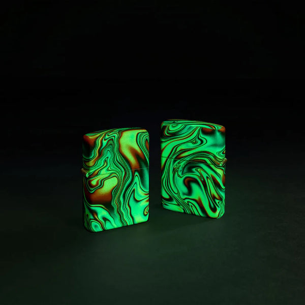 Zippo Colourful Swirl Pattern – New World