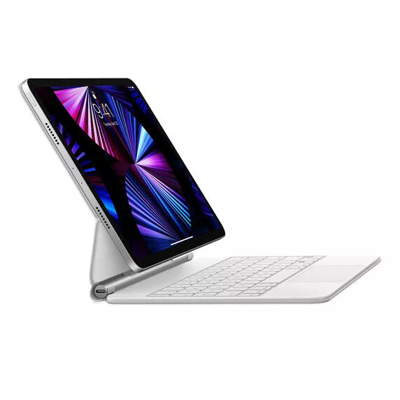 Apple iPad (12.9-inch) Magic Keyboard White - MJQL3Z/A – New World Apple iPad (12.9-inch) Magic Keyboard White - MJQL3Z/A – New World