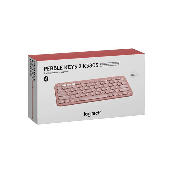 Logitech Pebble Keys 2 K380s Bluetooth Keyboard - Rose – New World