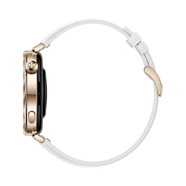 Huawei Watch GT GPS 41mm White Leather Strap White – New World