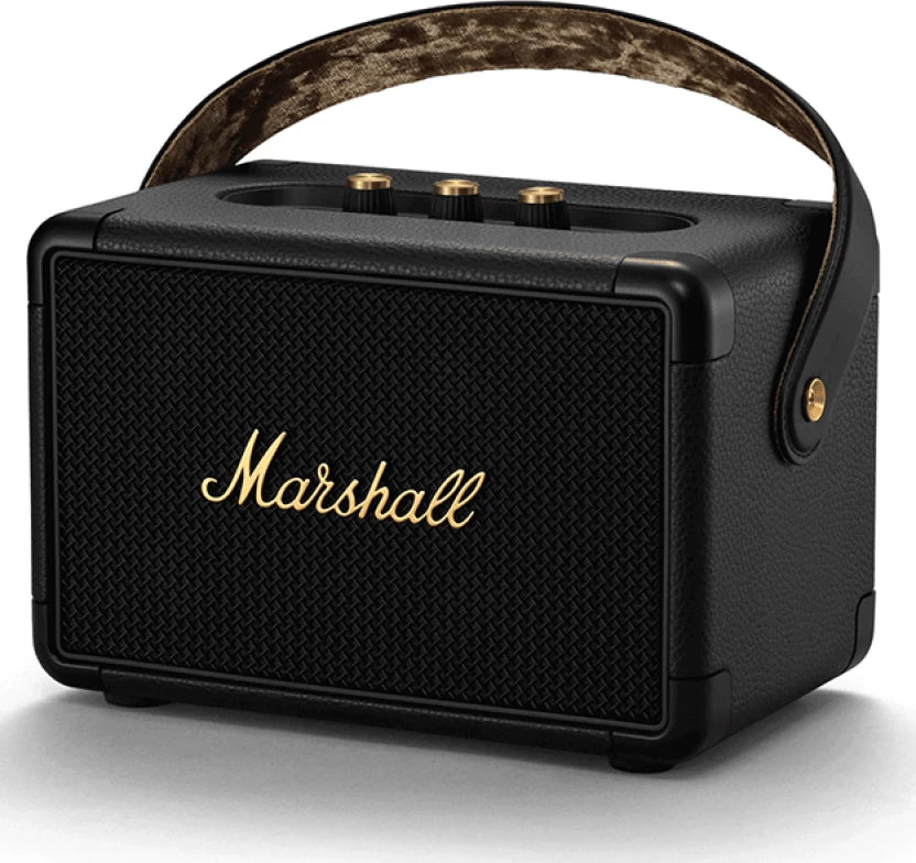 Marshall Kilburn II Bluetooth Speaker - Black – New World Marshall Kilburn II Bluetooth Speaker - Black – New World