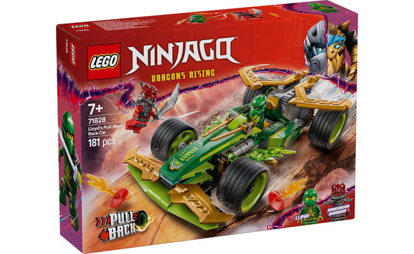 nyalon 71828 LEGO® NINJAGO® Lloyd's Pull-Back Race Car – New World