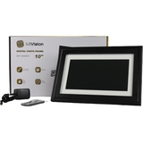 Mivision Digital Photo Frame 10" with Wooden Frame