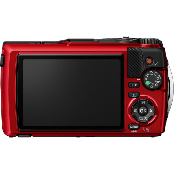 Olympus Tough TG-7 Digital Camera (Red) – New World