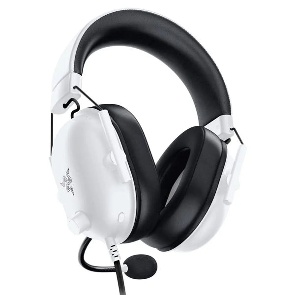 家電 Razer Black Shark V2 X White Razer Blackshark V2 X Multi-Platform White Wired Gaming Headset