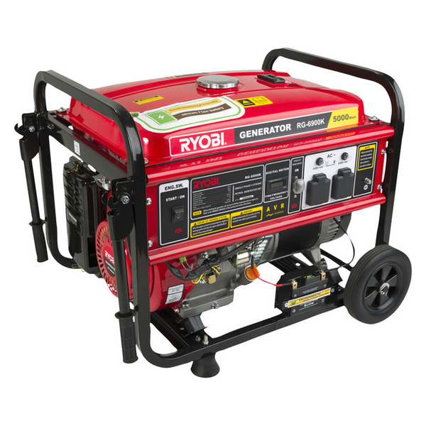 Ryobi RG-6900K Generator 5500W 4-Stroke Key-Start – New World
