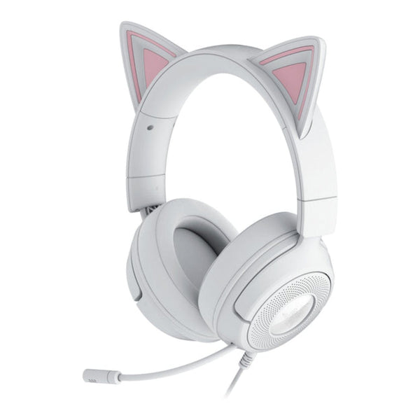 Razer Kraken Kitty v3 X Wired Gaming Headset - White – New World