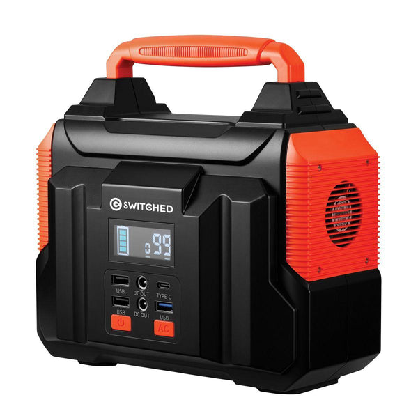 Switched SWD-8901-BK Portable Power Station 300w – New World