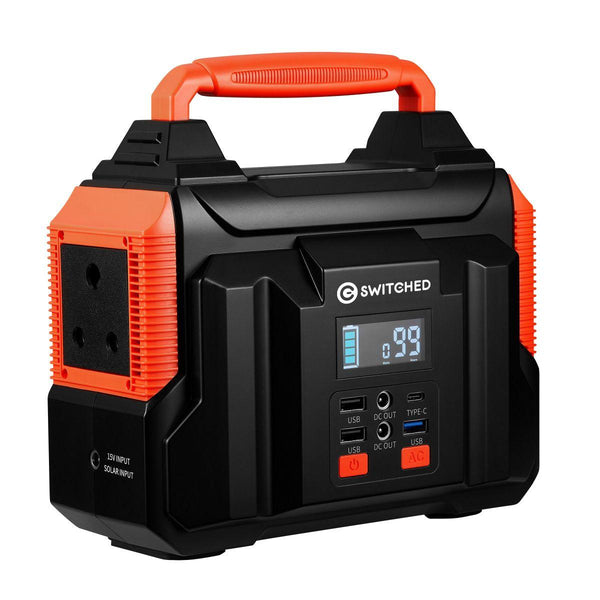 Switched SWD-8901-BK Portable Power Station 300w – New World