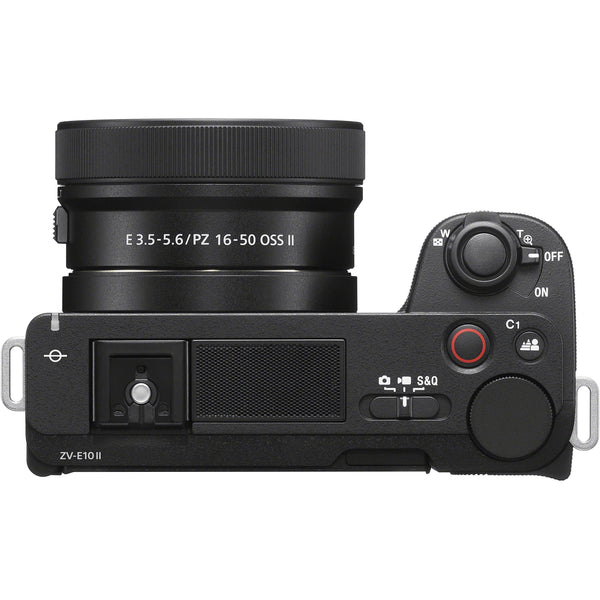 Sony ZV-E10 II Mirrorless Camera with 16-50mm II Lens (Black