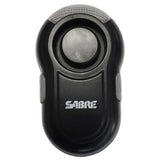 Sabre Red Personal Alarm with Clip and LED Light -  PA-CLIP-BK -Black