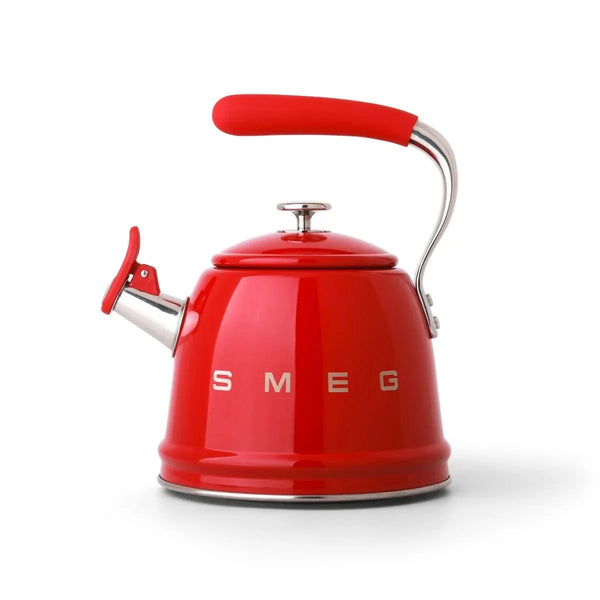 Smeg CKLW2001RD Whistling Stove Top Kettle Red – New World