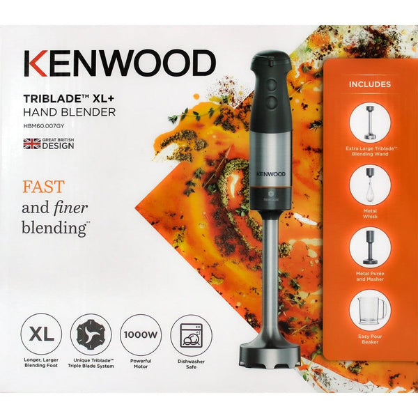 Kenwood HBM60.007GY Triblade Stick Blender – New World