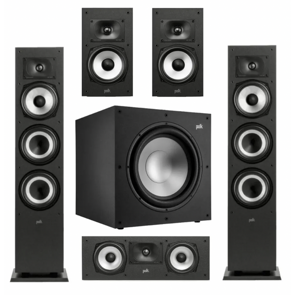 Polk Audio Mxt60 ② POLK MXT60/12SUB 5.1CH SYSTEM - PAMXT2BPX – New World
