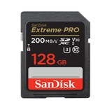 Sandisk Extreme Pro SD Card 200Mbps 128gb