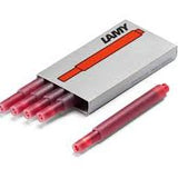 Lamy Ink Cartridge 5pack - Red