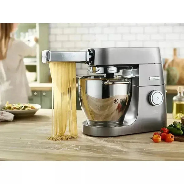  Kenwood Spaghetti Cutter, Pasta Cutter - Stand Mixer Attachment,  KAX984ME, Silver: Home & Kitchen