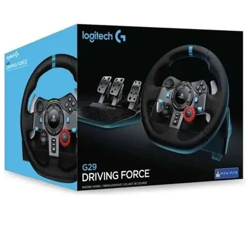Logitech - G29 Driving Force Racing Wheel For PS5/PS4 – New World