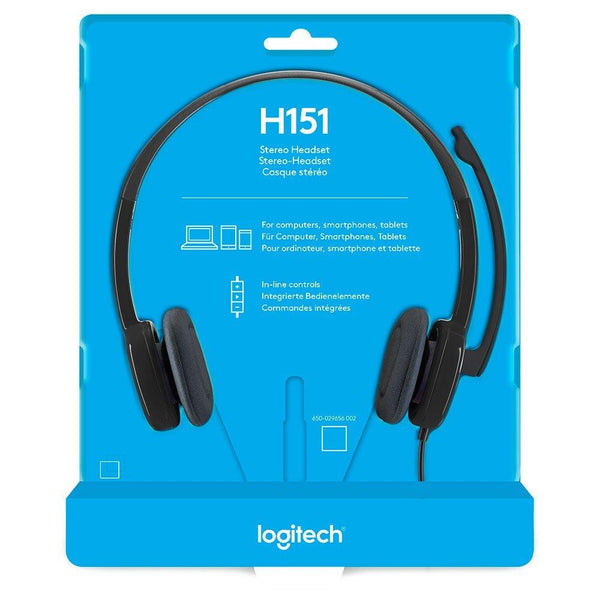 Logitech H151 Stereo Headset – New World