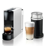 Nespresso Essenza Mini + Aeroccino Milk Frother - Silver - New World
