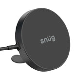 Snug Magnetic Wireless Charger with Stand - New World