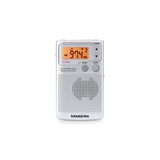 Sangean DT-250 AM / FM-Stereo Pocket Radio - Silver