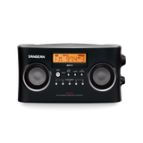 Sangean PR-D5 AM / FM-RDS (RBDS) Stereo Digital Tuning Radio - Black