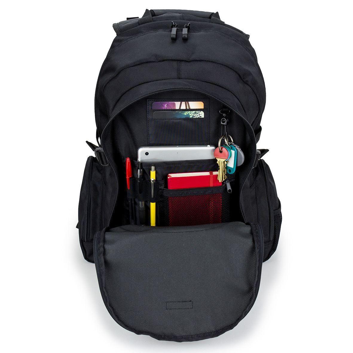 argus laptop backpack Sport Rolling 15-15.6" this backpack with water bottle pocket is sure to follow Targus Groove Laptop Backpack for