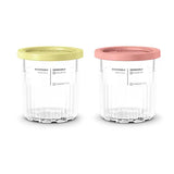 Ninja 2PK Ice Cream Jars for Ninja CREAMi Deluxe - XSKPNTLD2EUUK