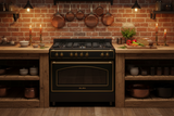 ELBA 04/9S4EX937KB 90cm Rustic Gas/Electric Cooker