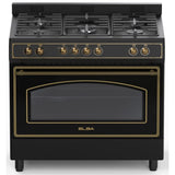 ELBA 04/9S4EX937KB 90cm Rustic Gas/Electric Cooker
