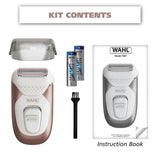 Wahl Smooth Confidence Ladies Cordless Battery Shaver - 3024992
