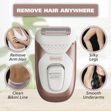 Wahl Smooth Confidence Ladies Cordless Battery Shaver - 3024992
