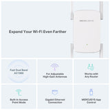 Mercusys ME50G AC1900 Wi-Fi Range Extender White