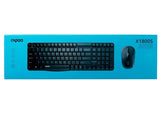 Rapoo X1800S Wireless Keyboard and Mouse Combo - Black