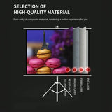HTPNEO 100-Inch Portable Projector Screen with Tripod Stand (16:9) - 100TS169